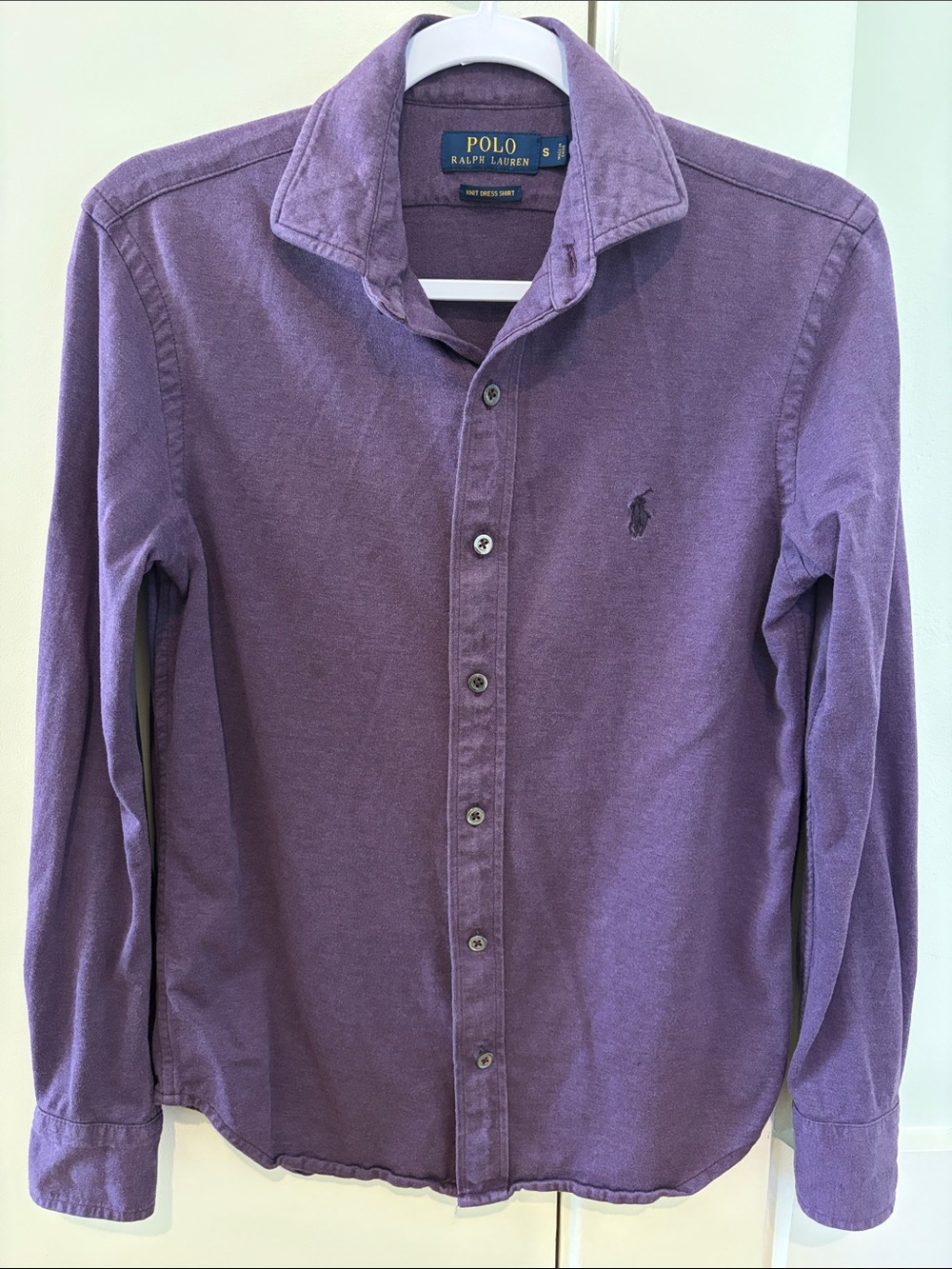 Polo by Ralph Lauren Purple Button-Down Long Sleeve Shirt